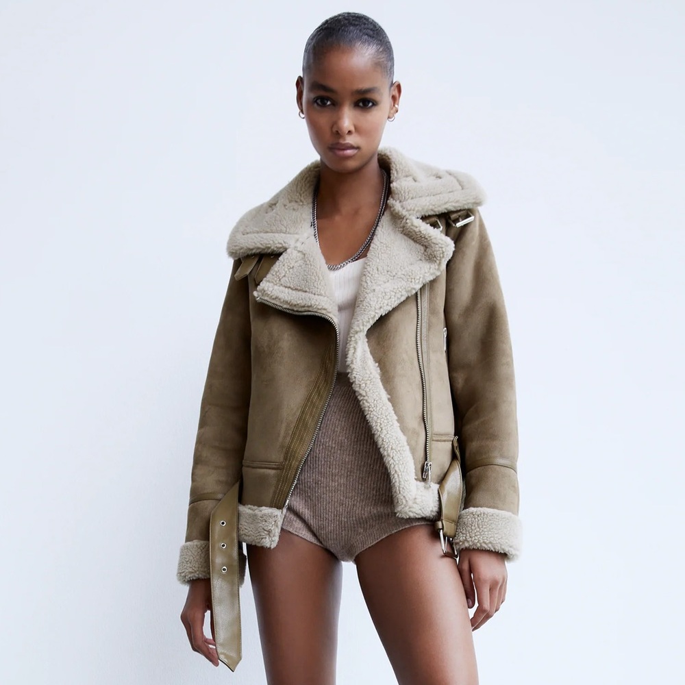 ZARA double breasted jacket